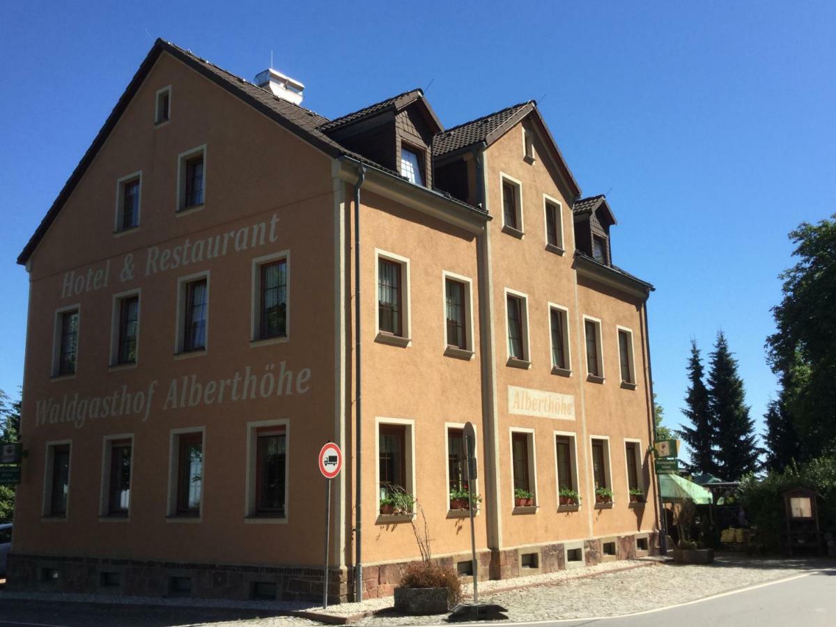 Waldgasthof & Hotel Alberthoehe Lichtenstein  Kültér fotó