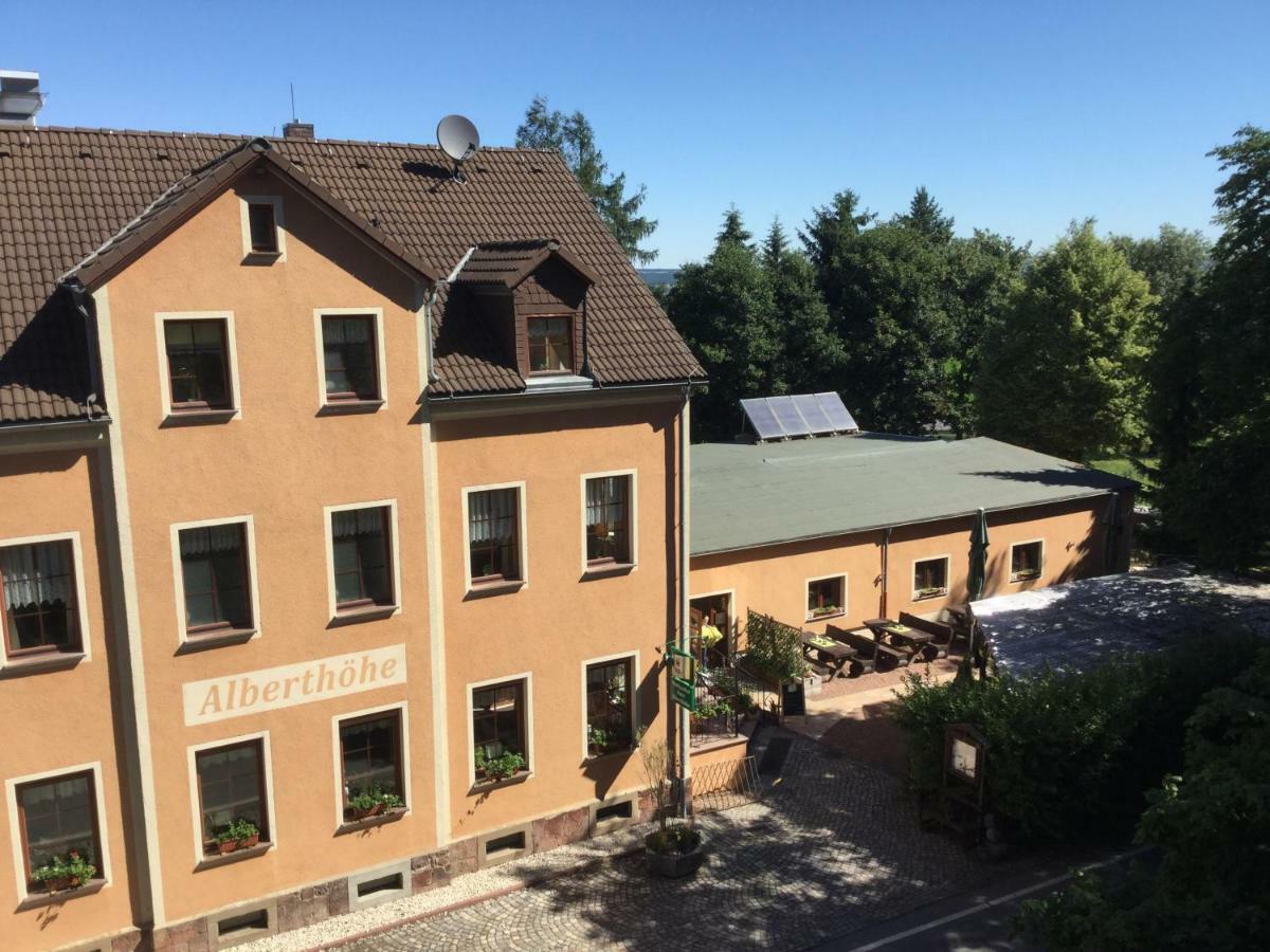 Waldgasthof & Hotel Alberthoehe Lichtenstein  Kültér fotó